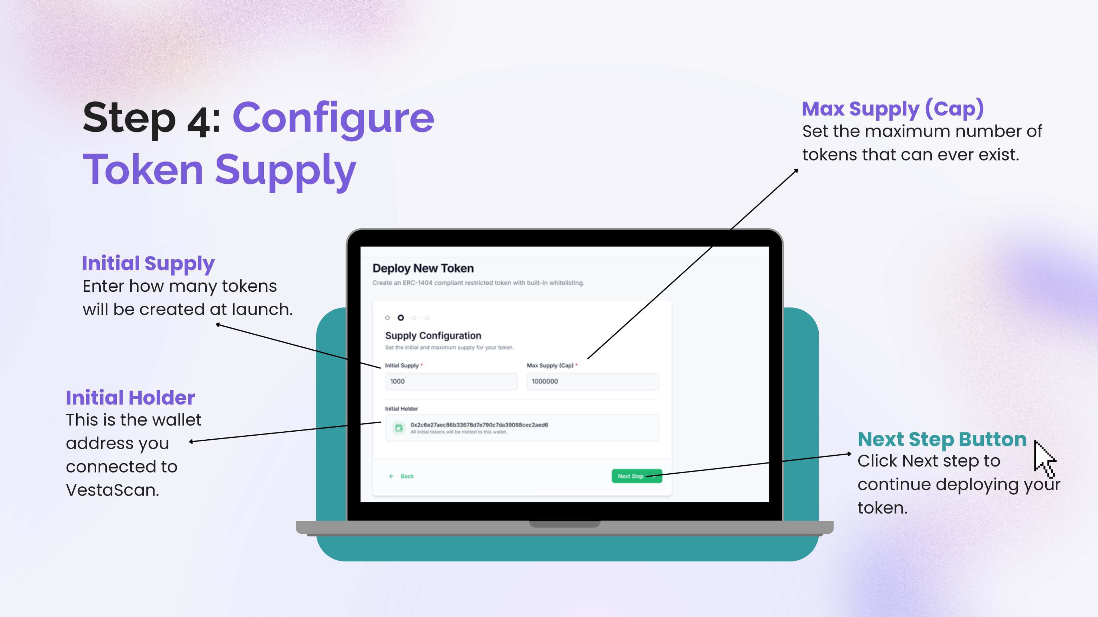 Configure Token Supply