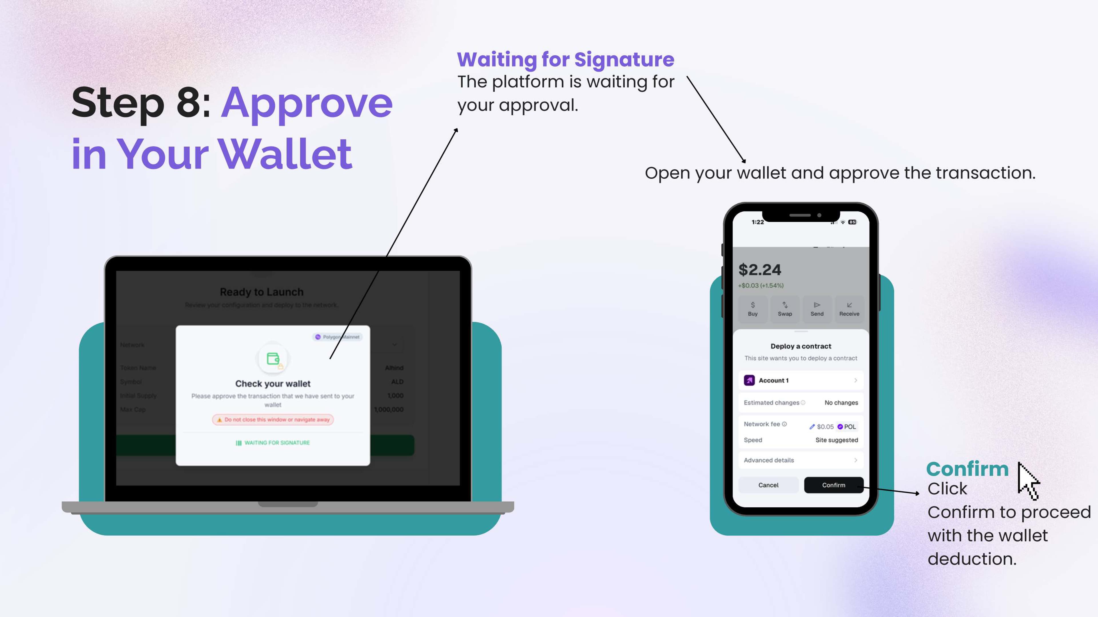 Approve in Your Wallet